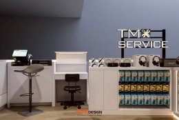 Design, manufacture, and installation: TM Service Shop / Central Rama IX, Bangkok
